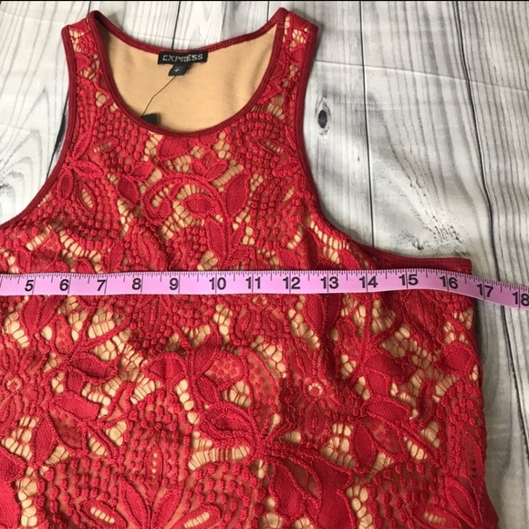NWT Express crochet racerback tank top - Picture 9 of 9